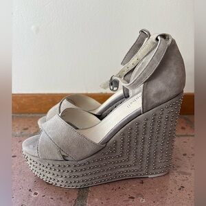 Jeffery Campbell La-Bomba Studded Wedges